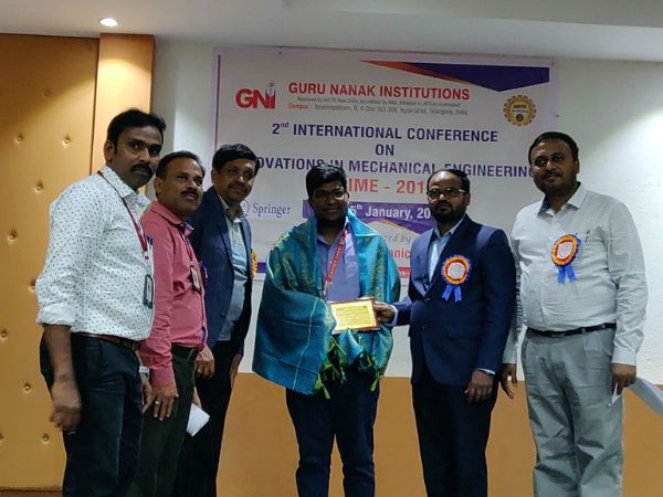 Award @ Vardhaman College - Session 2